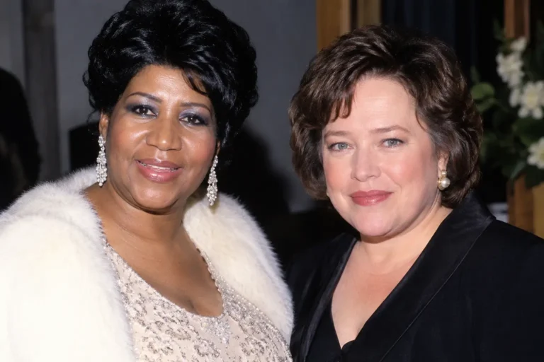 Aretha Franklin and Kathy Warden