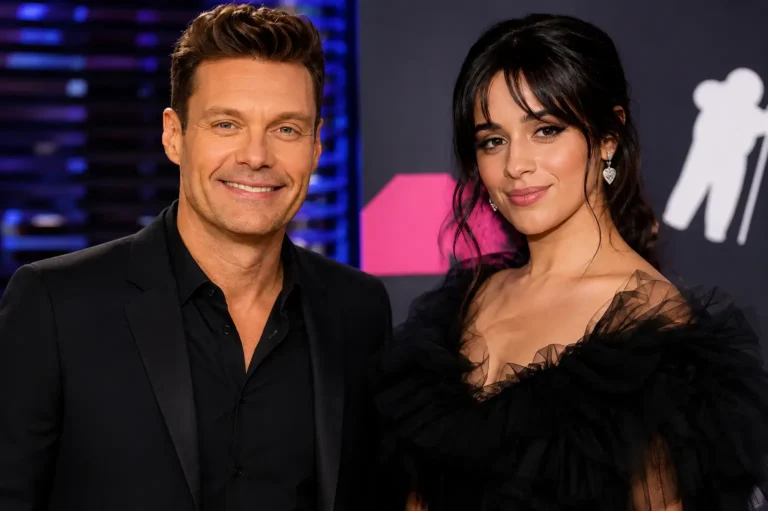 Camila Cabello and Ryan Seacrest