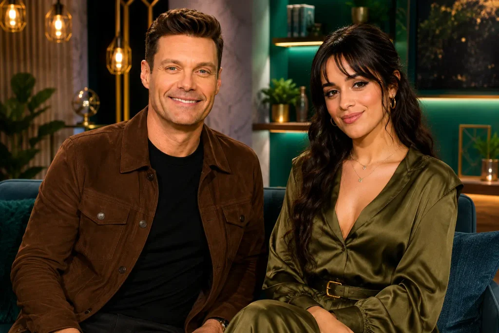 Camila Cabello and Ryan Seacrest