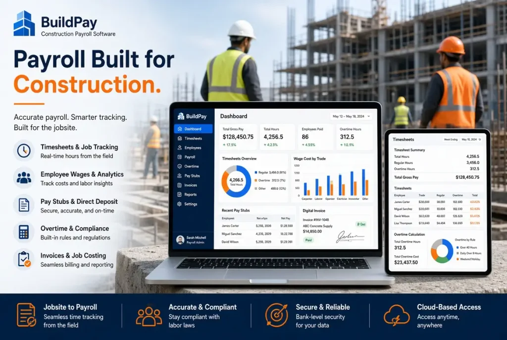 Construction Payroll Software