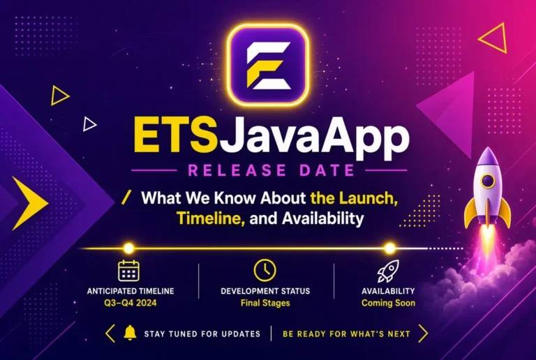 ETSJavaApp Release Date