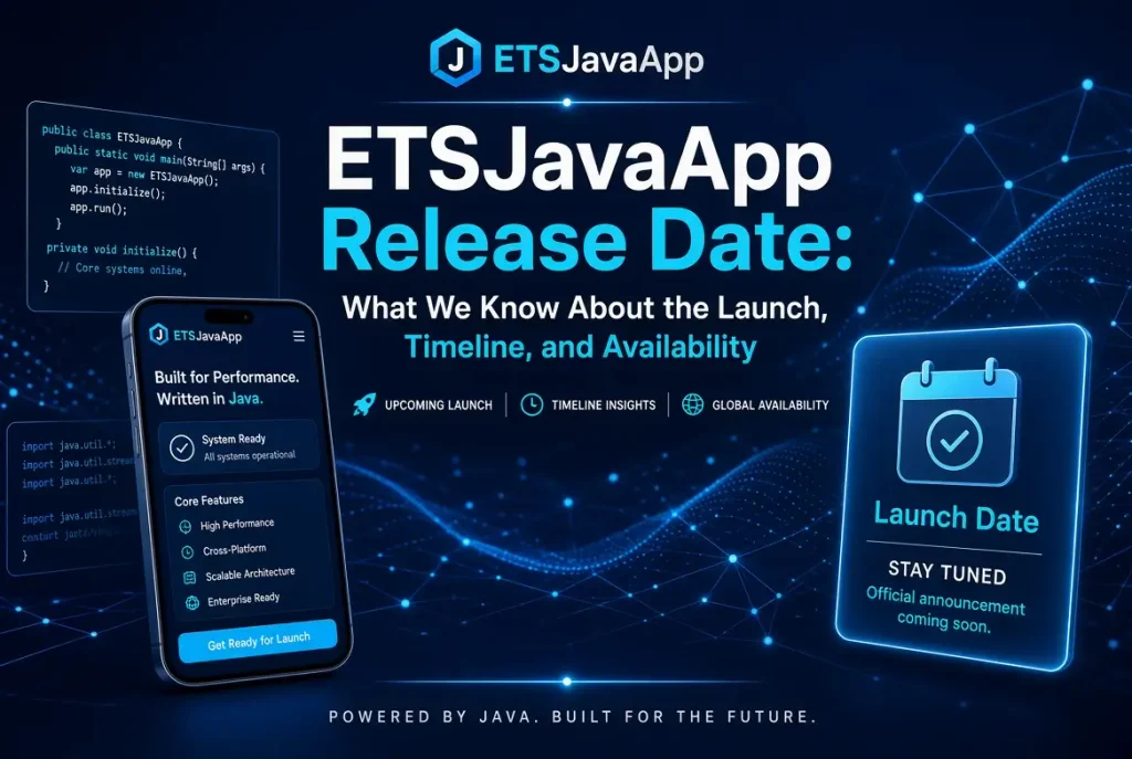ETSJavaApp Release Date