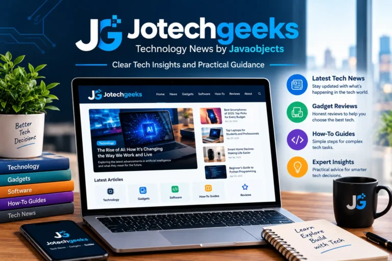 Jotechgeeks Technology News by Javaobjects