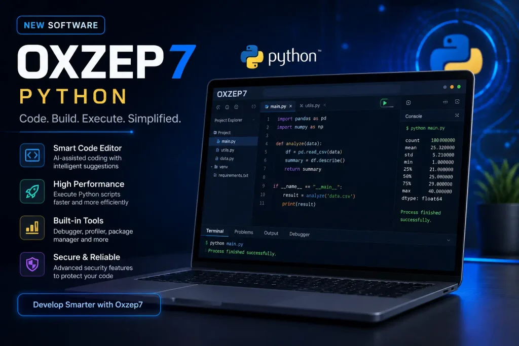 New Software Oxzep7 Python
